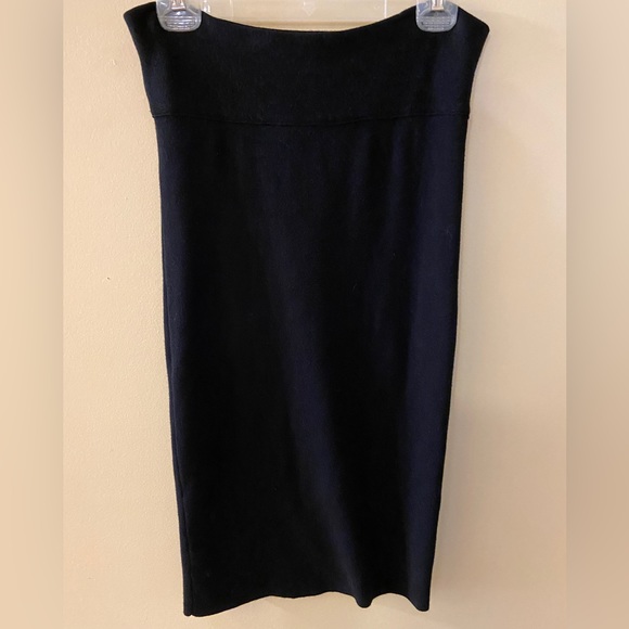 Seductions black knitwear pencil skirt size medium - Picture 1 of 6
